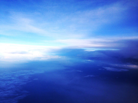 Above the clouds