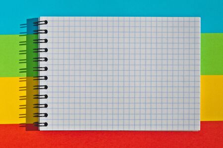 open notebook with space  for notesの写真素材
