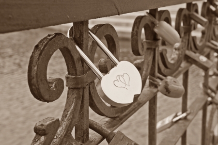 lock of Loveの写真素材