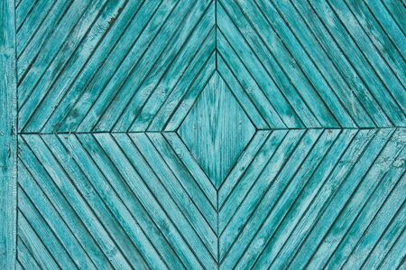 background and texture of old painted wooden wallの写真素材