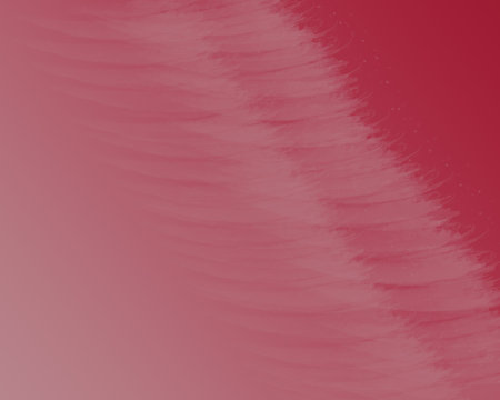 Abstract drawing with light color on a pink background