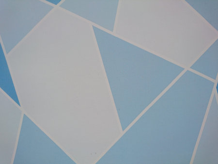 Beautiful background image. Polygon shapes, white, light, blue.