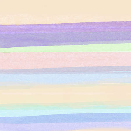 Watercolor on paper. Multicolored background. Design for cover, flyer, booklet. Place for your text.の写真素材