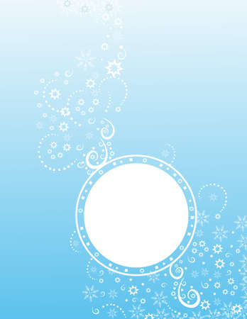 Christmas winter background. Editable and scalable vector illustrationの写真素材
