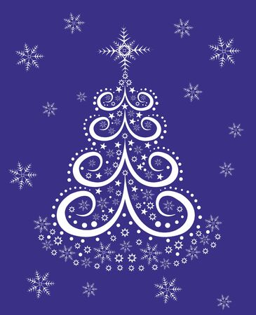 Christmas tree icon.のイラスト素材