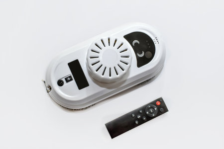 Robotic Window Cleaner with Remote Controlの写真素材