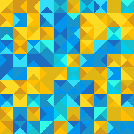 Abstract blue and yellow background.のイラスト素材