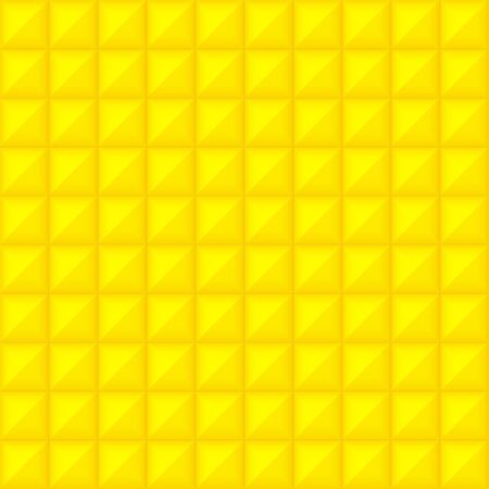 Abstract background with yellow square.のイラスト素材