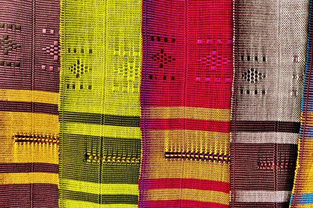 Thai native cloth in chiangmai