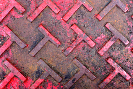 Rusty steel texture backgroundの写真素材