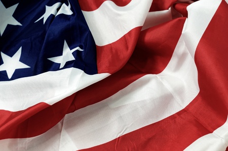 American Flag background for Memorial Day or 4th of July celebrationの写真素材