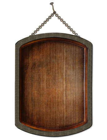 wooden board. isolated on white.の写真素材