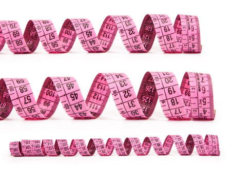 measuring tape. isolated on white background