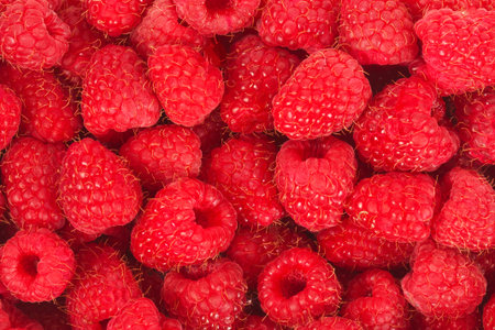 Raspberry close-up