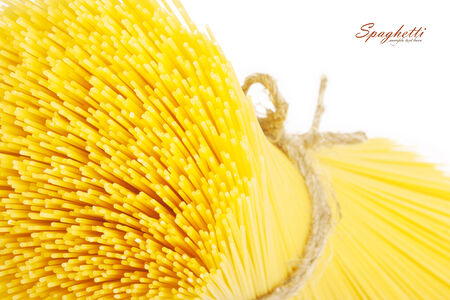 Dry spaghettiの写真素材