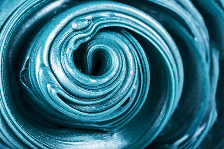 Chewing gum closeup. Gel cream, rubber or plasticine for your design.の写真素材