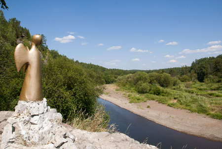 Natural park Deer creeksの写真素材