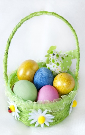 Easter eggsの写真素材
