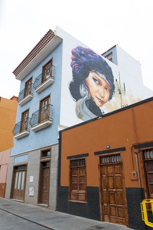 Street Art  Tenerifeのeditorial素材