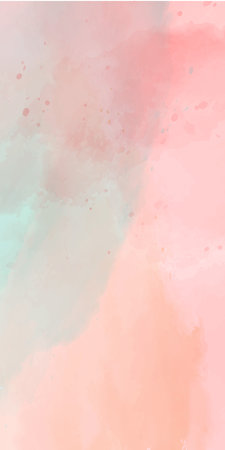 Abstract pink watercolor background. Watercolor texture. Vector illustration.の写真素材