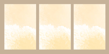 Set of abstract watercolor background. Vector illustration for your design.の写真素材