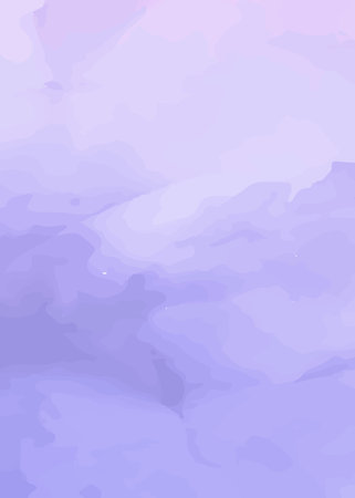 Purple watercolor background. Watercolor texture. Vector illustration.の写真素材