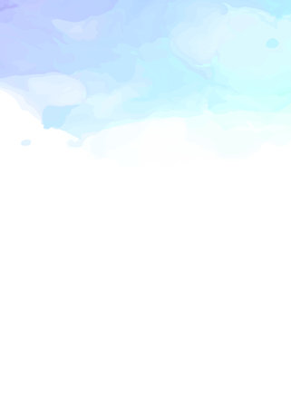 Abstract watercolor background. Vector illustration. Blue watercolor background.の写真素材