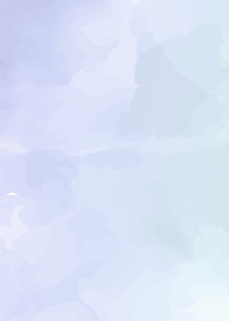 Blue watercolor background. Abstract watercolor background. Vector illustration.の写真素材