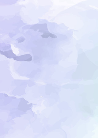 Abstract watercolor background. Blue watercolor background. Vector illustration.の写真素材