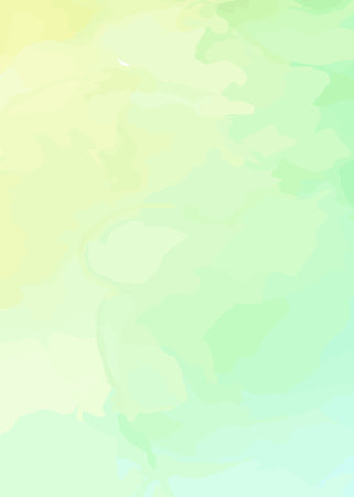 Abstract green watercolor texture background. Vector illustration for your design.の写真素材