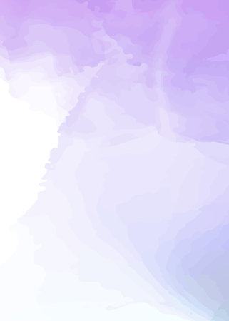 Purple abstract watercolor background. Vector illustration for your design.の写真素材