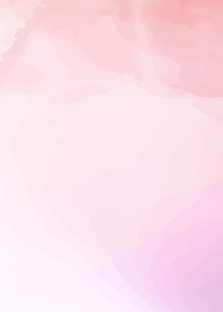 Abstract pink watercolor background. Vector illustration for your graphic design.の写真素材