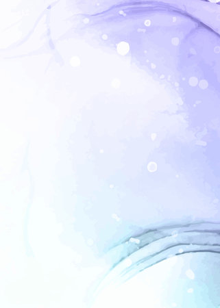 Abstract watercolor background for your design. Vector illustration. Gradient mesh.のイラスト素材