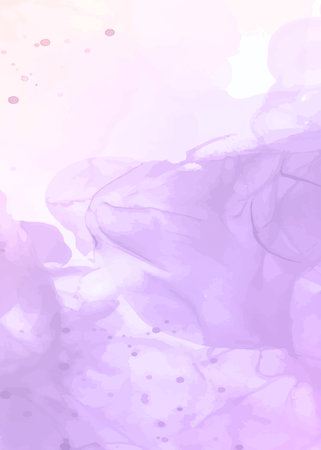 Watercolor abstract background. Pink watercolor texture. Vector illustration.のイラスト素材
