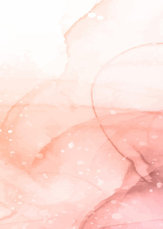 Abstract hand painted watercolor background. Texture paper. Vector illustration.のイラスト素材