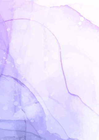 Watercolor Background. Vector Illustration. Purple Watercolor Background.のイラスト素材