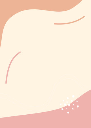 Vector abstract background in pastel colors. Hand-drawn texture.の写真素材