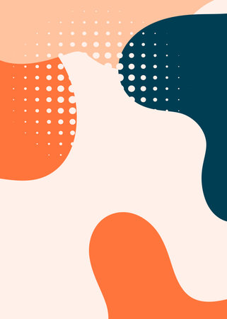 Abstract background with halftone dots. Vector illustration for your designの写真素材