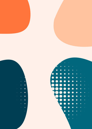 Abstract creative concept vector comic pop art style blank, layout template with clouds beams and isolated dots pattern on background. For sale banner, empty bubble, illustration halftone book designの写真素材