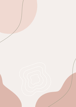 Abstract background with hand drawn waves. Vector illustration for your design.の写真素材