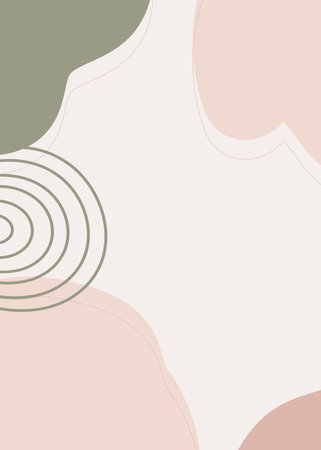 Abstract background in pastel colors. Vector illustration for your design.の写真素材
