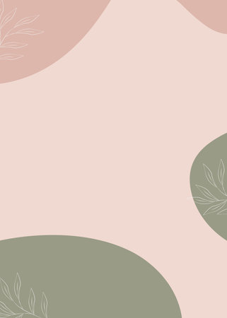 Abstract floral background in pastel colors. Vector illustration for your designの写真素材