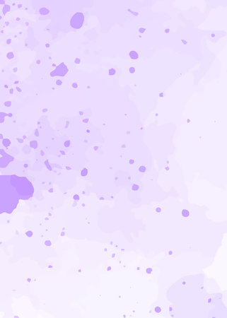 Purple watercolor texture background. Seamless pattern. Vector illustration.の写真素材