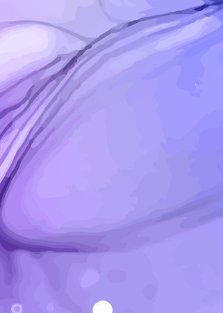 Vector Illustration of digital fractal with purple and violet colors.の写真素材