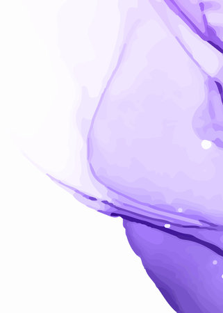 Purple abstract watercolor background. Vector illustration for your design.の写真素材