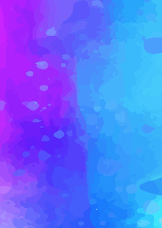 Blue watercolor background. Vector illustration for your design.の写真素材