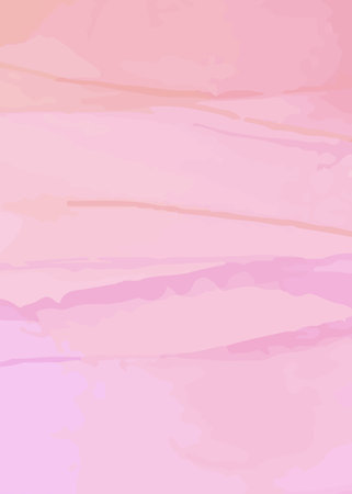 Pink watercolor texture background. Vector illustration. Gradient mesh include.の写真素材