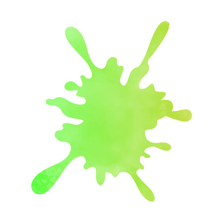 Abstract watercolor splash isolated on a white background. Vector illustration.の写真素材