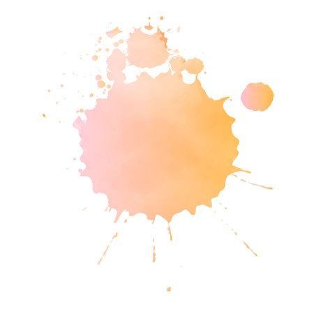 Abstract watercolor splash. Watercolor drop. Grunge background.の写真素材