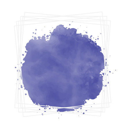 Abstract vector watercolor background. Grunge hand drawn watercolor texture.の写真素材
